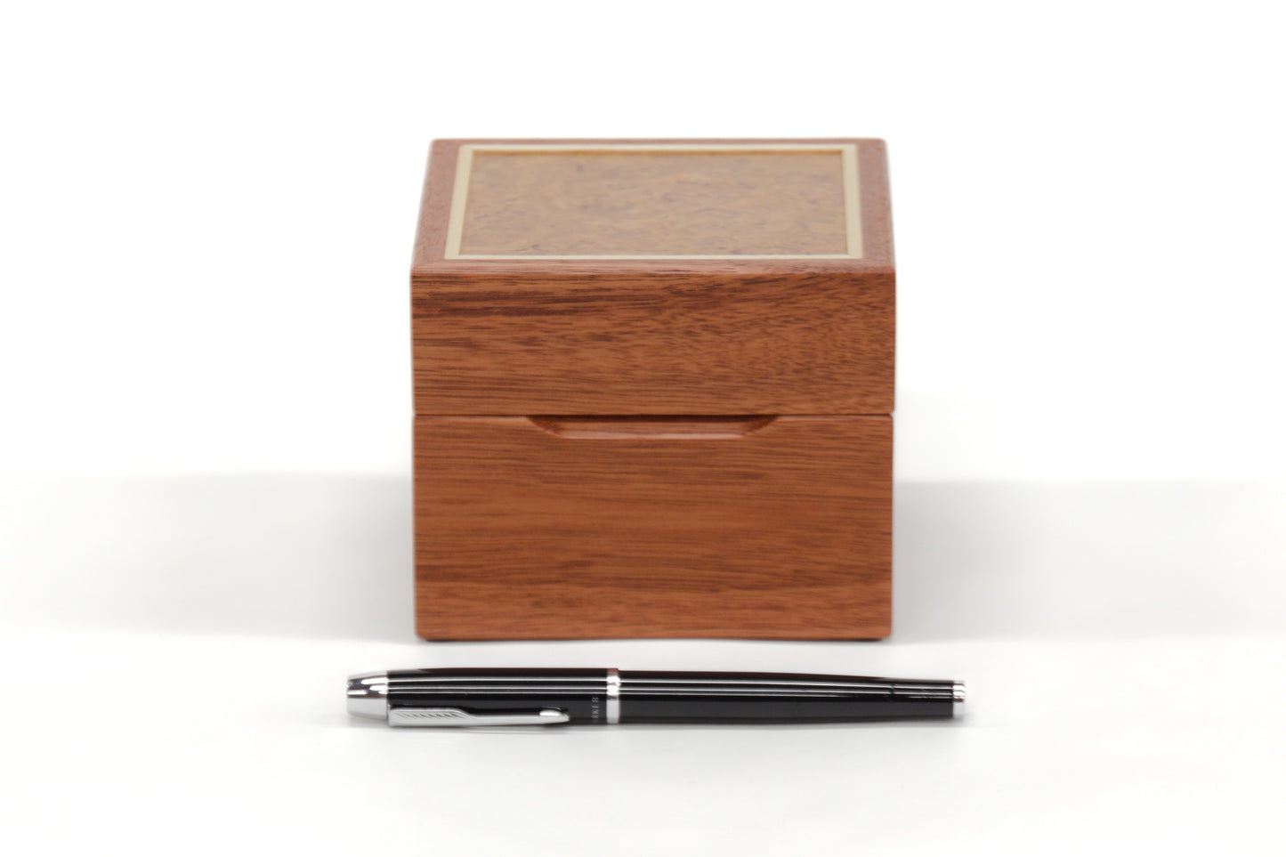 Products Watch Box One - Jarrah and Maple Burl