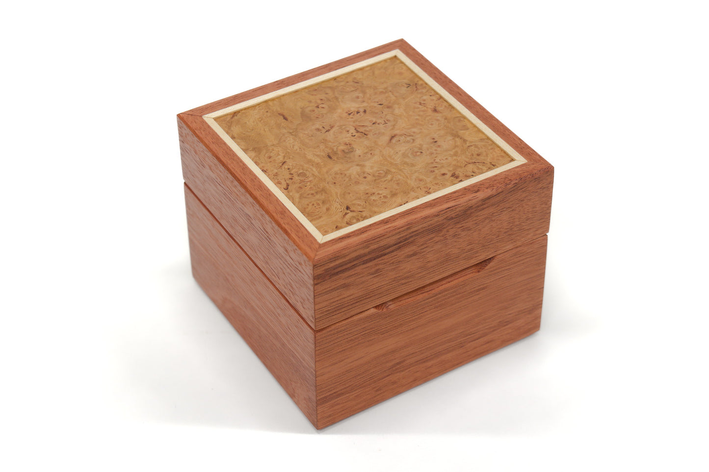 Products Watch Box One - Jarrah and Maple Burl
