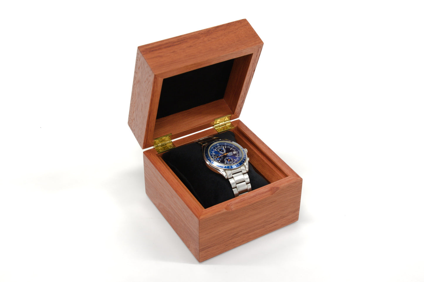 Products Watch Box One - Jarrah and Maple Burl