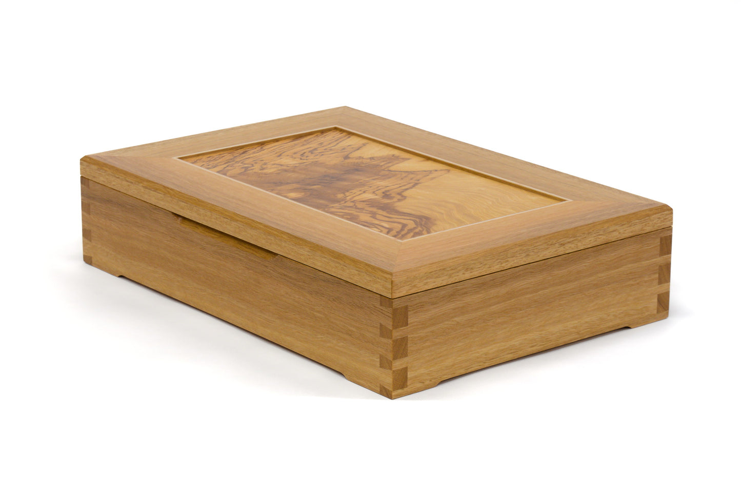 Spotted Gum and Olive Ash Document Box