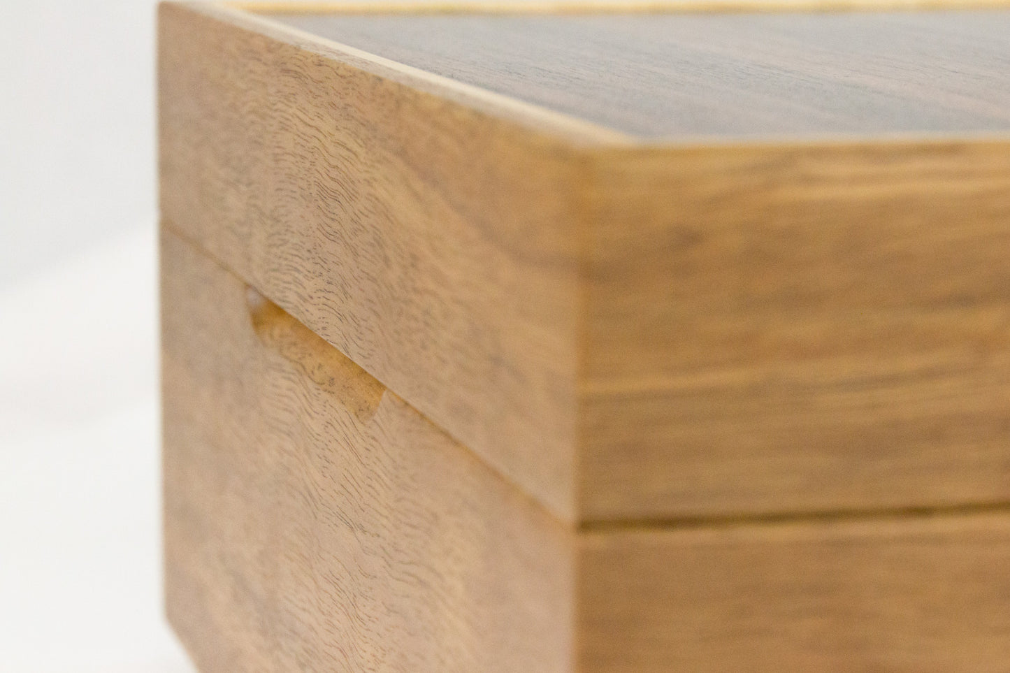 Spotted Gum and Macassar Ebony Watch Box