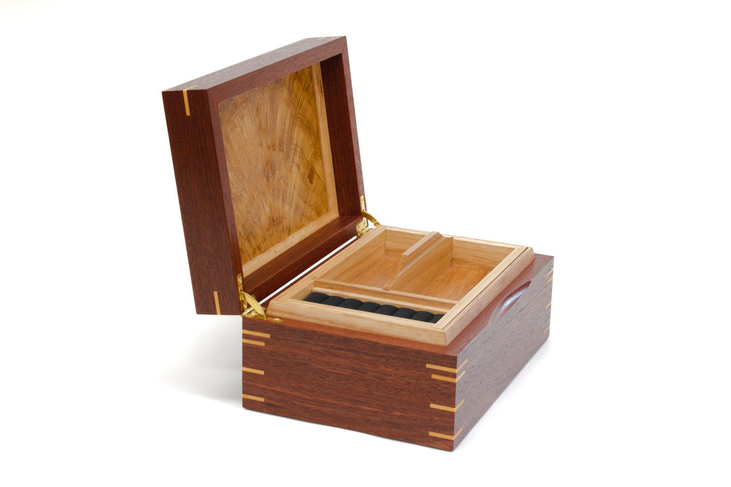 Jarrah Three-Tier Jewellery Box