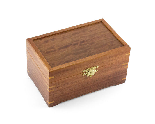 Small Wooden Jewellery Box handcrafted from Blackwood