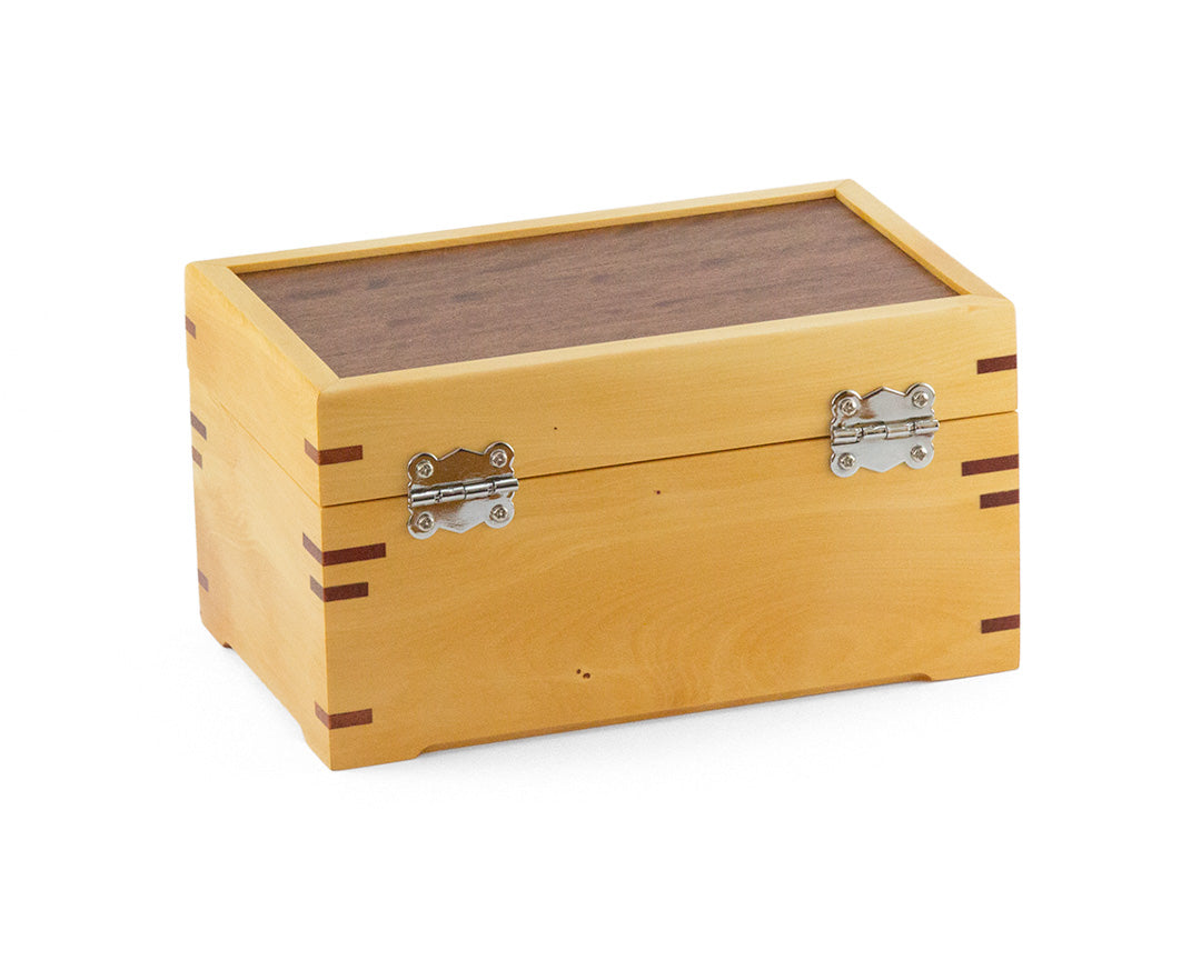 Small Wooden Jewellery Box handcrafted from Huon Pine