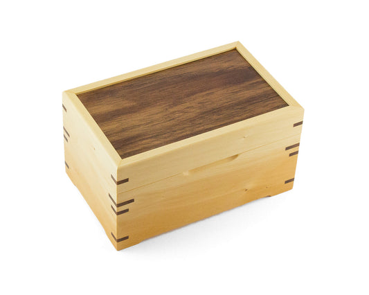 Small Wooden Jewellery Box handcrafted from Huon Pine