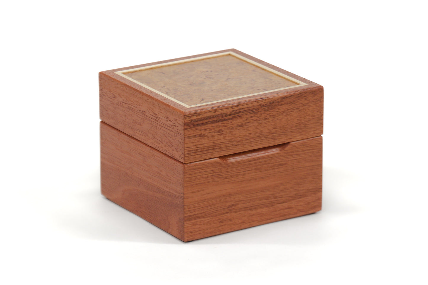 Products Watch Box One - Jarrah and Maple Burl