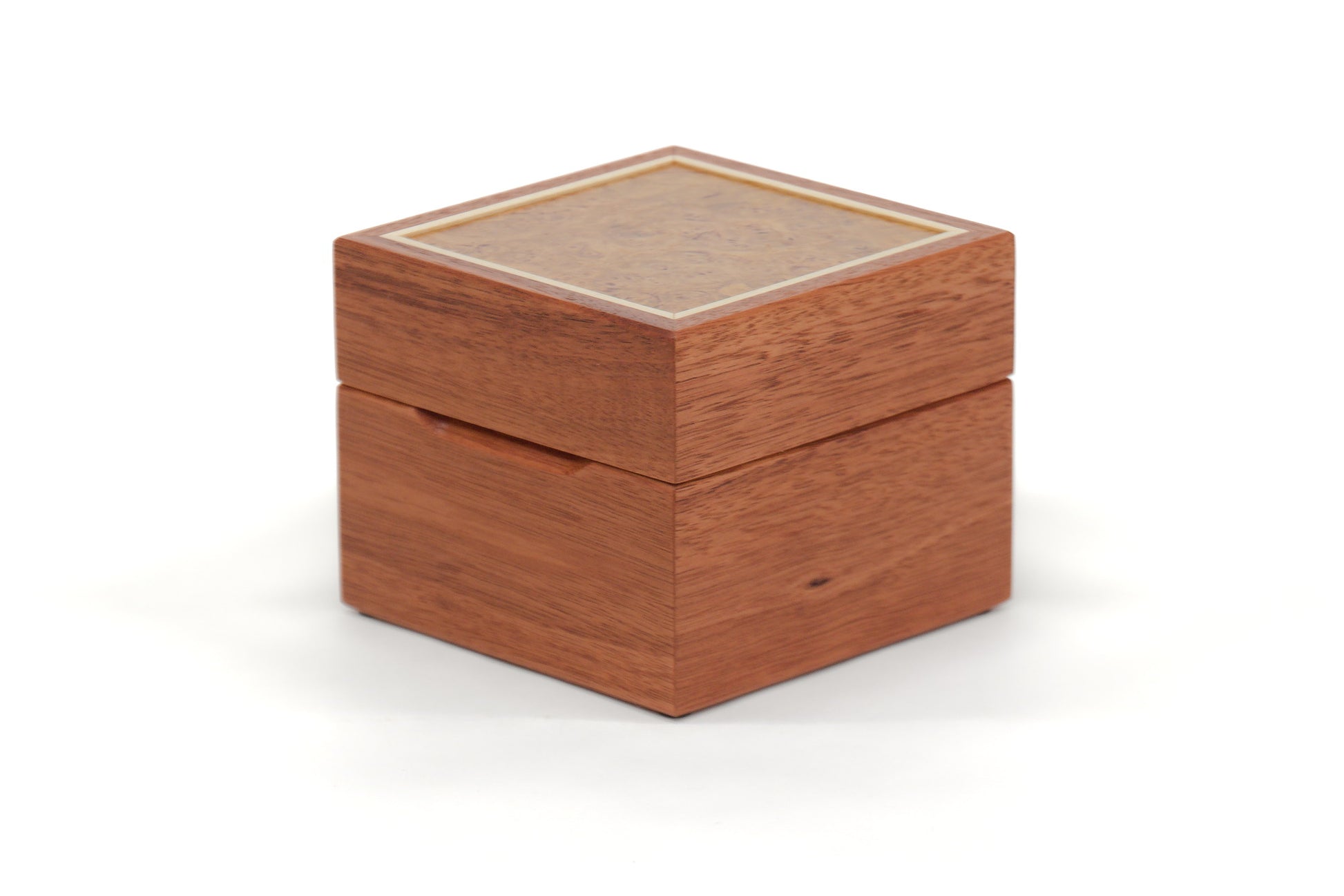 Products Watch Box One - Jarrah and Maple Burl