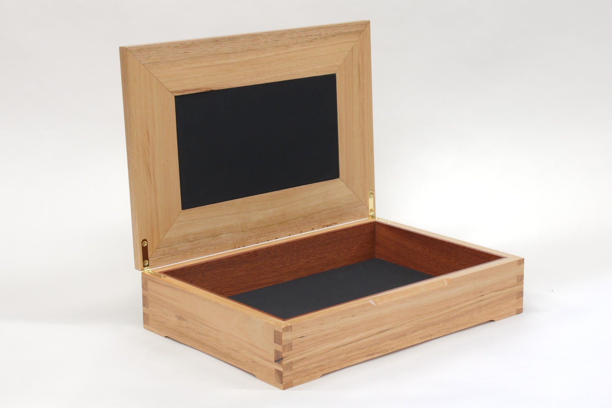 Blackbutt and Silky Oak Document Box