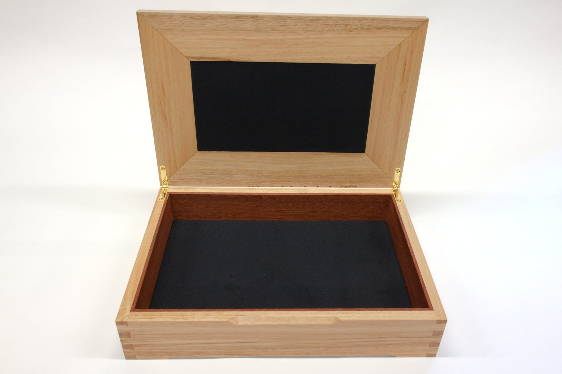 Blackbutt and Silky Oak Document Box