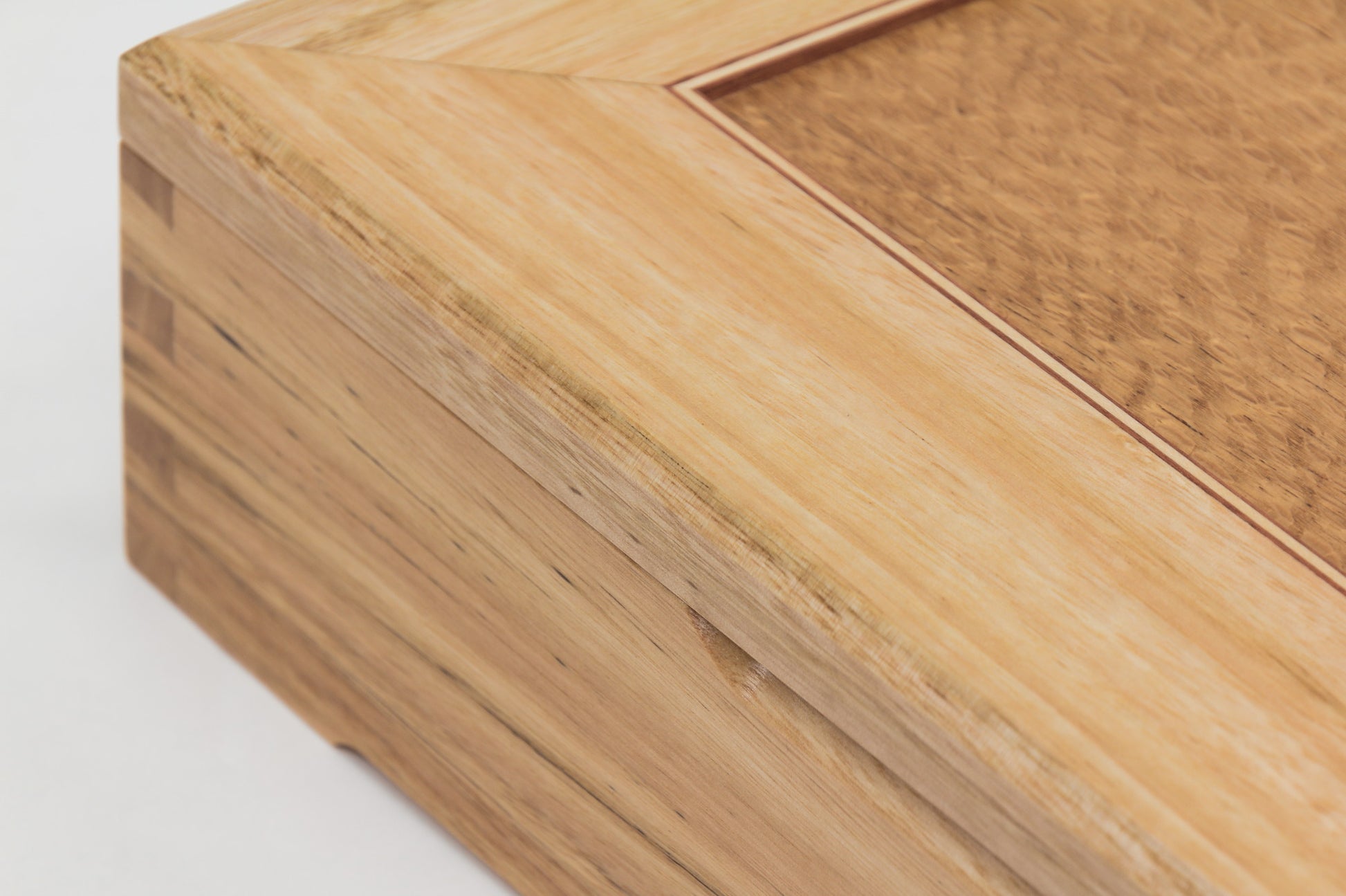 Blackbutt and Silky Oak Document Box