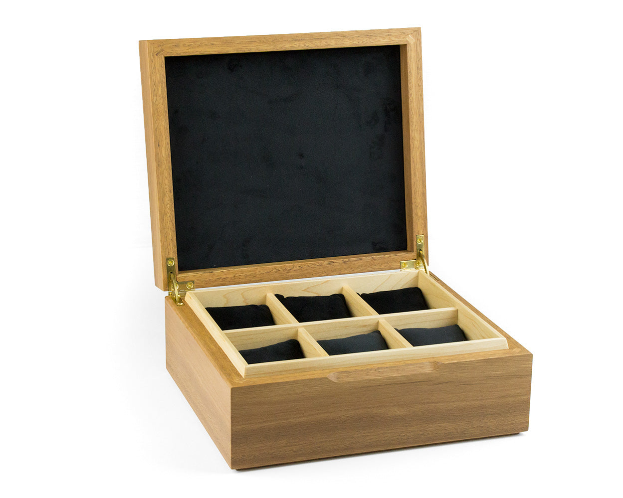 Watch box handcrafted from Spotted Gum