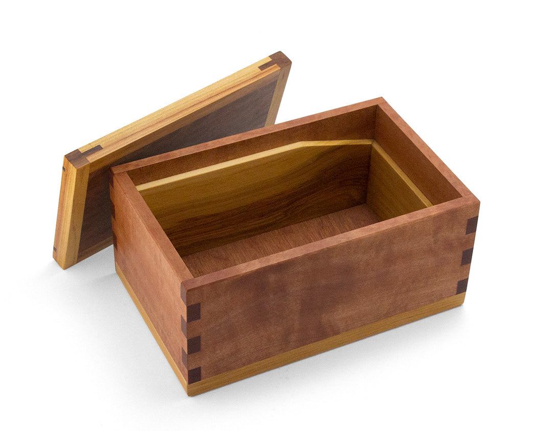Wooden trinket box made from Tasmanian Myrtle