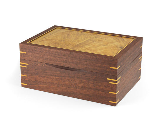 Jewellery Box handcrafted from Jarrah and Blackbutt