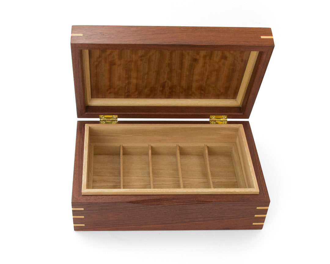Wooden Jewellery Box handcrafted from Jarrah and Blackbutt