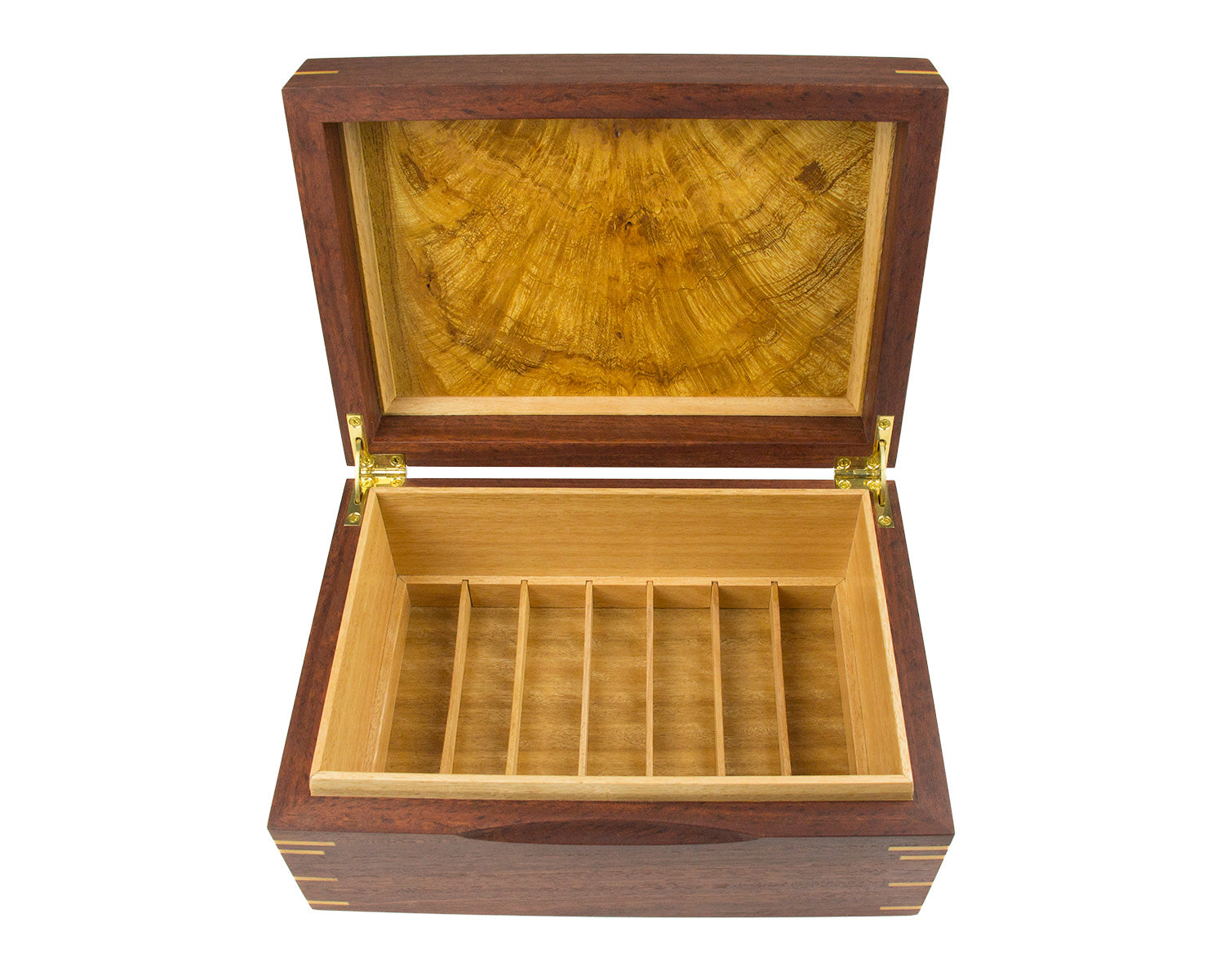 Jewellery Box handcrafted from Jarrah and Blackbutt