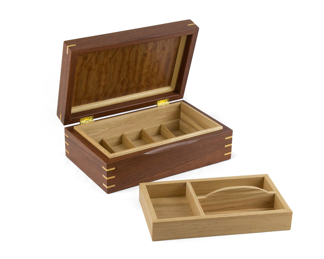 Wooden Jewellery Box handcrafted from Jarrah and Blackbutt