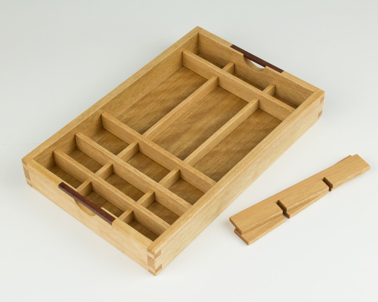 Jewellery Box tray handcrafted from Blackbutt