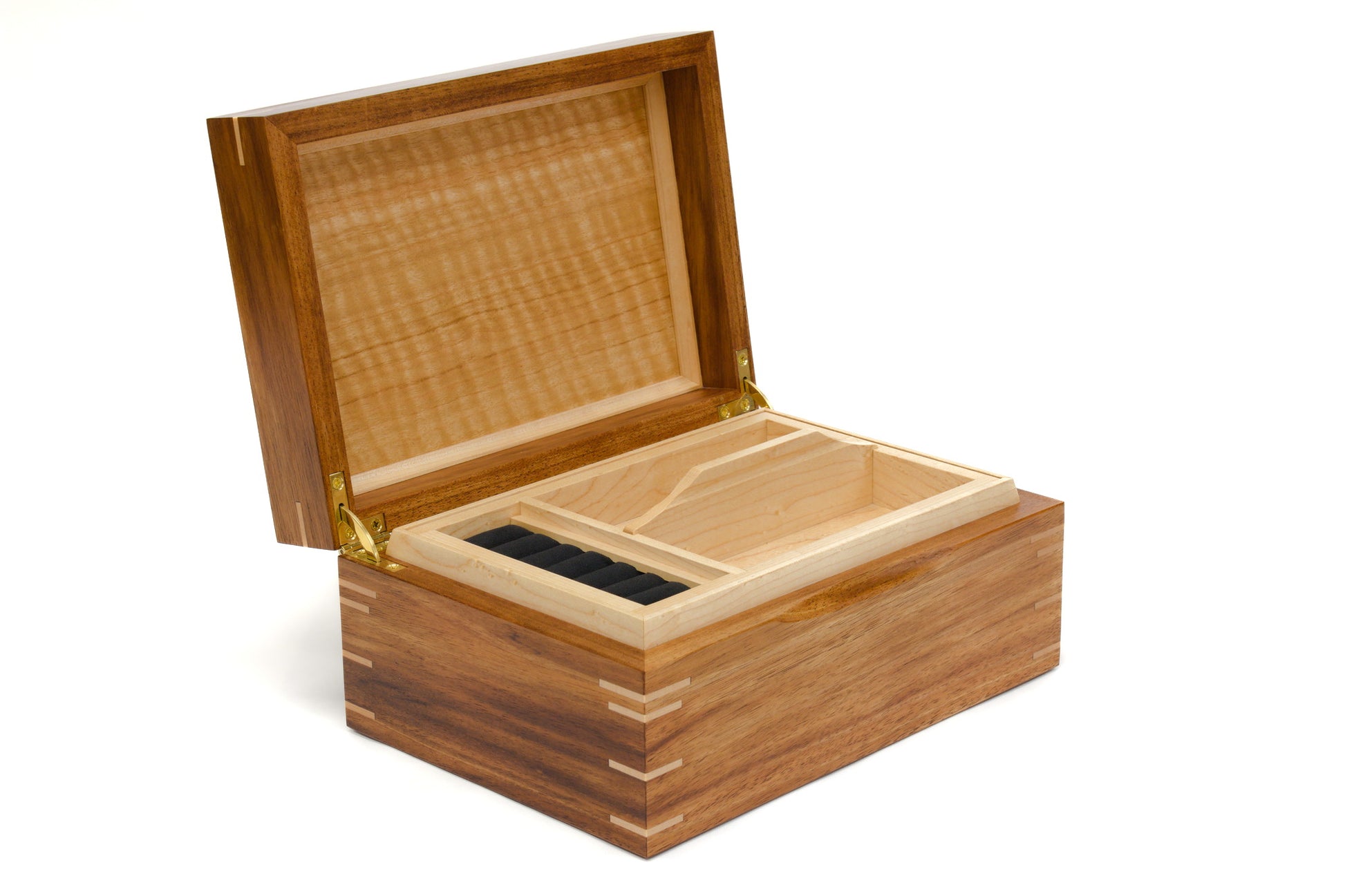 Tasmanian Blackwood Three-Tier Jewellery Box