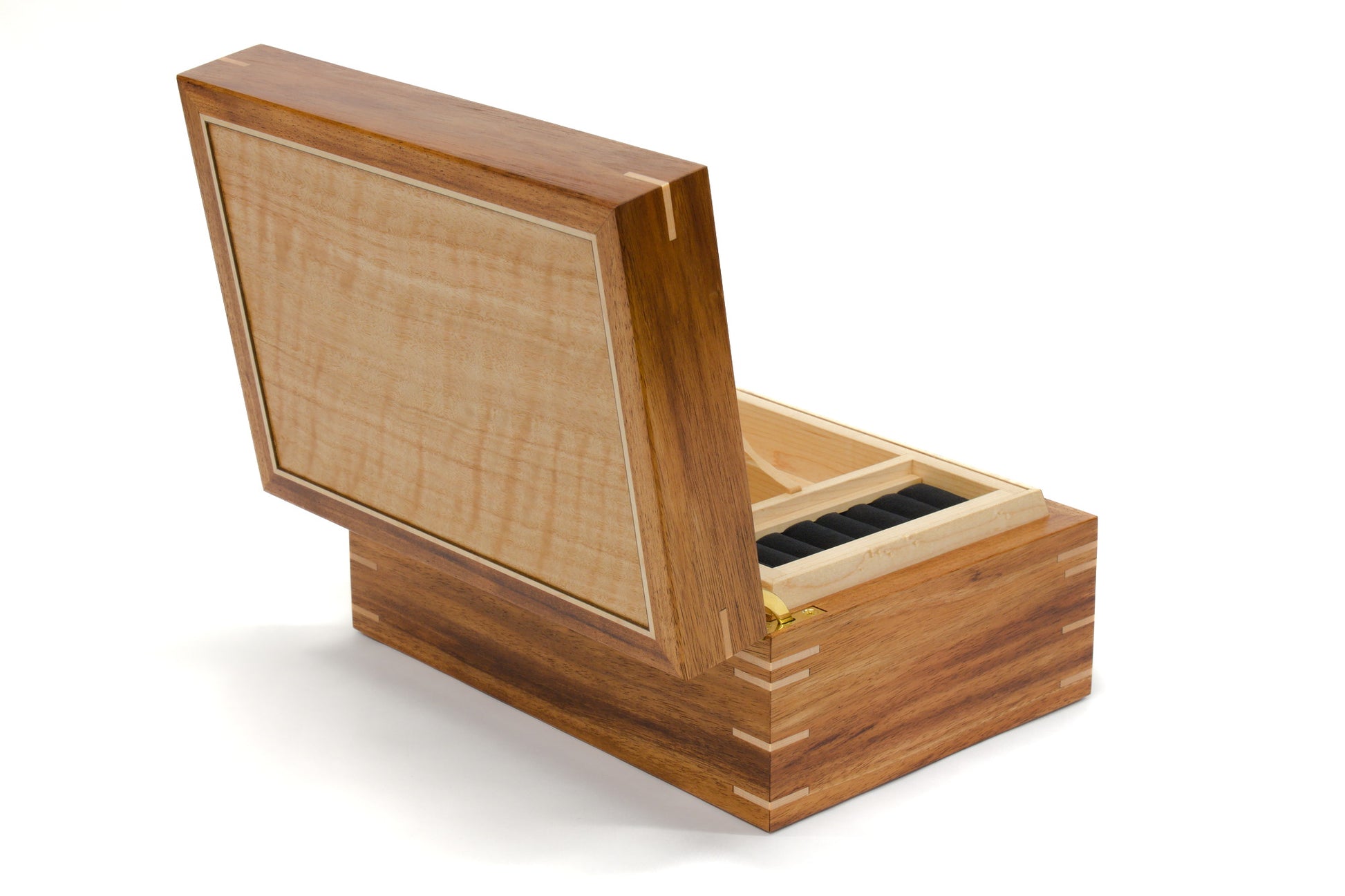 Tasmanian Blackwood Three-Tier Jewellery Box