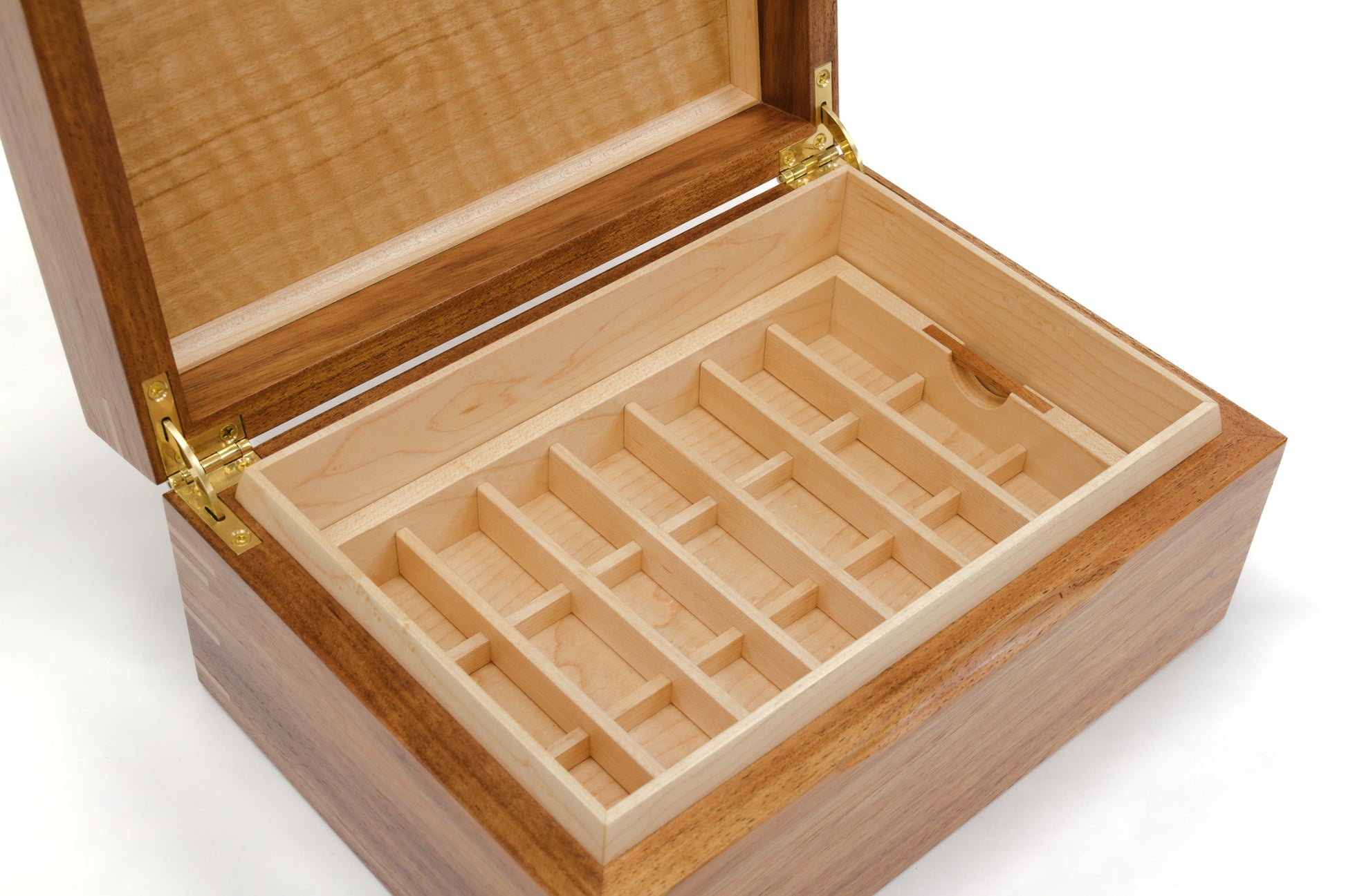 Tasmanian Blackwood Three-Tier Jewellery Box