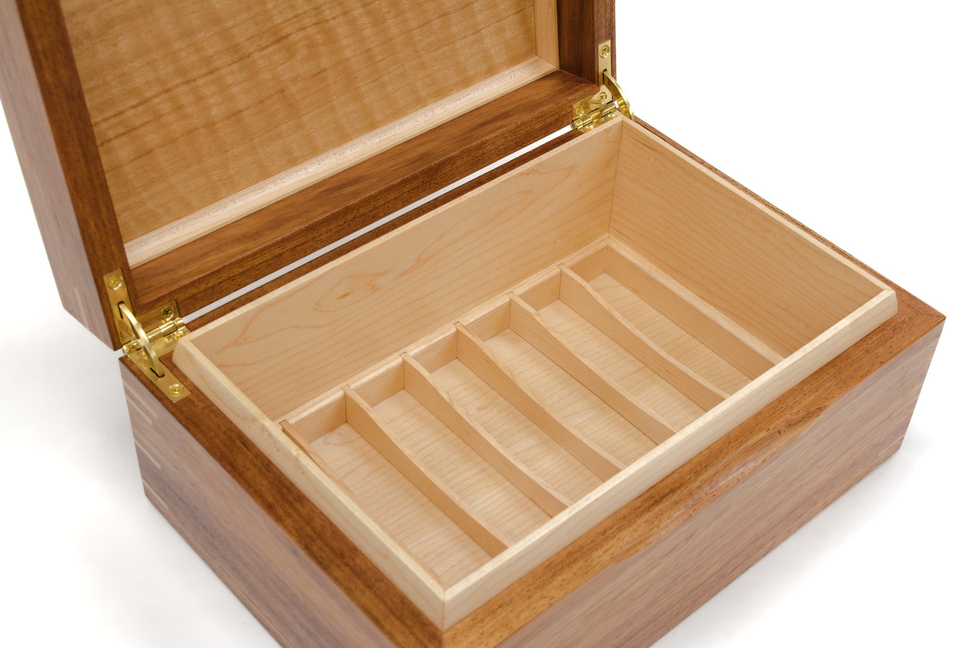 Tasmanian Blackwood Three-Tier Jewellery Box