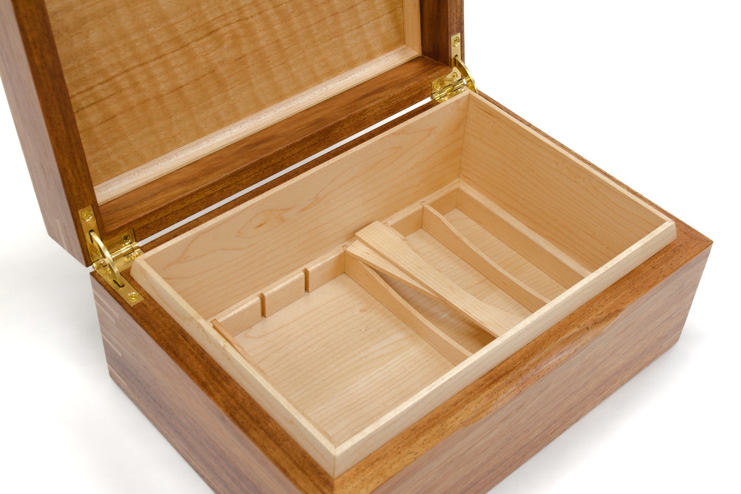 Tasmanian Blackwood Three-Tier Jewellery Box