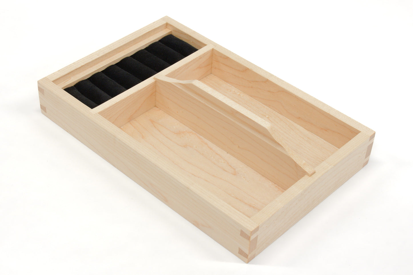 Rock Maple Three-Tier Jewellery Box Tray