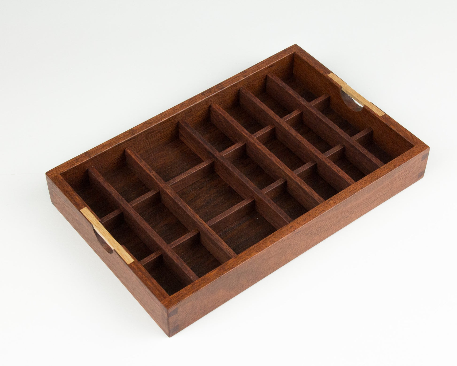 Jewellery Box tray handcrafted from Jarrah