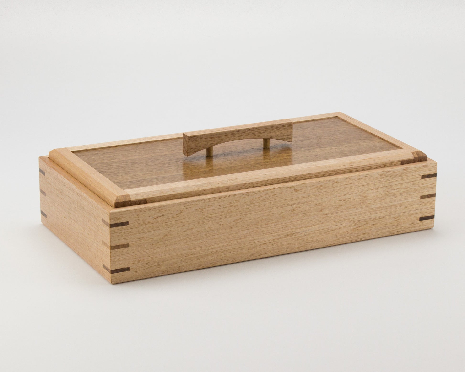 Wooden Keepsake Box handcrafted from Tasmanian Oak & Spotted Gum